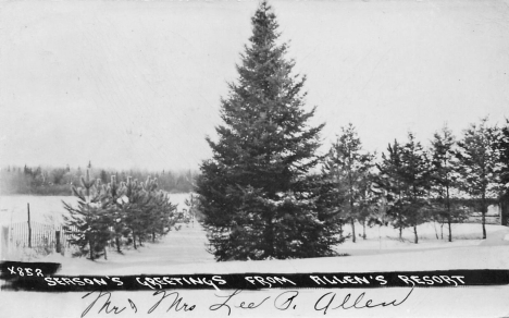 Allen's Resort, Bigfork Minnesota, 1942