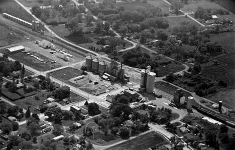 Aerial view, Bingham Lake Minnesota, 1983