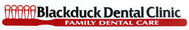 Logo for Blackduck Dental.