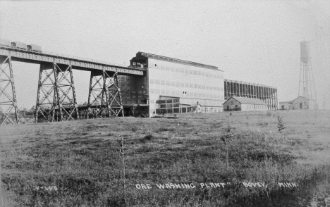 Ore Washing Plant, Bovey Minnesota, 1923