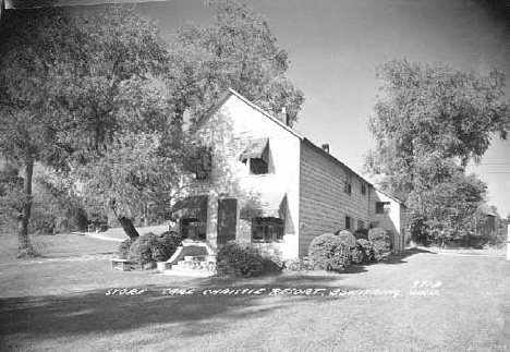 Store at the Carl Christie Resort, Bowstring Minnesota 1950