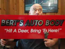 Bert's Auto Body, Braham Minnesota