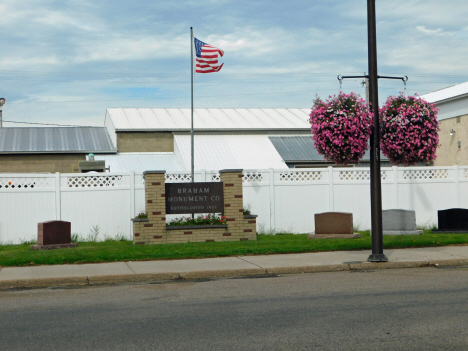 Braham Monument Company, Braham Minnesota, 2018