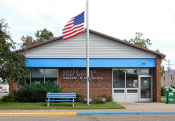 US Post Office, Braham Minnesota