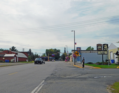 Main Street North, Braham Minnesota, 2018