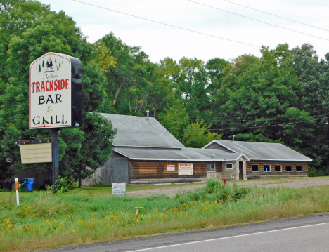 Former Trackside Bar and Grill, Braham Minnesota, 2018