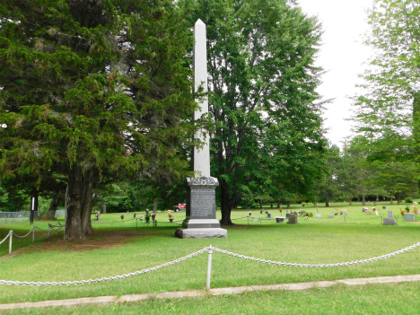 1894 Fire Memorial, Brook Park Minnesota, 2018