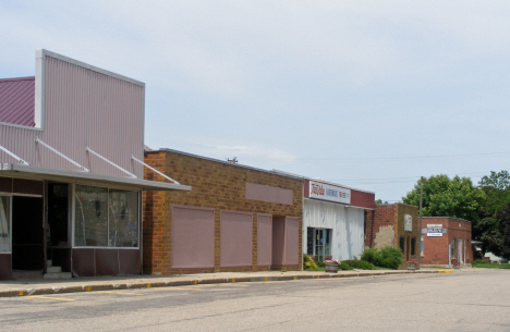 Street scene, Butterfield Minnesota, 2014