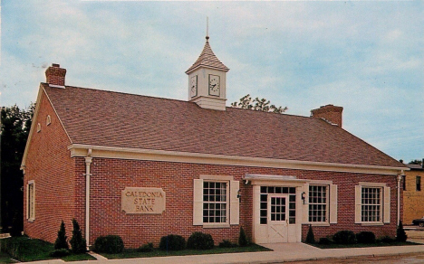 Caledonia State Bank, Caledonia Minnesota, 1973