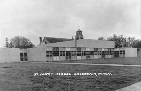St. Mary's School, Caledonia Minnesota, 1950's