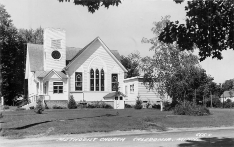 Methodist Church, Caledonia Minnesota, 1940's