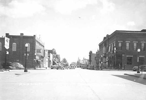 Main Street, Caledonia Minnesota, 1950