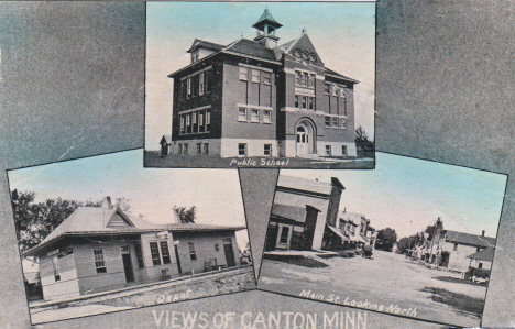 Multiple views, Canton Minnesota, 1910