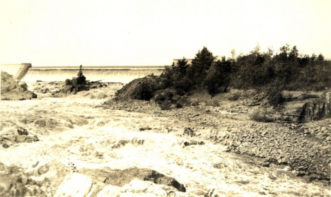 St. Louis River, Carlton Minnesota, 1930's