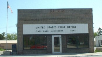 US Post Office, Cass Lake Minnesota