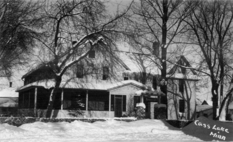 Residence, Cass Lake Minnesota, 1930's