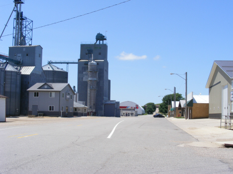 Street scene, Chandler Minnesota, 2014