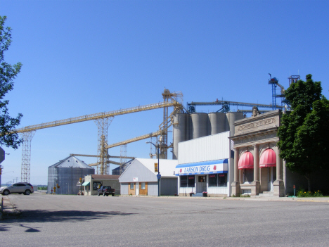 Street scene, Clarkfield Minnesota, 2014