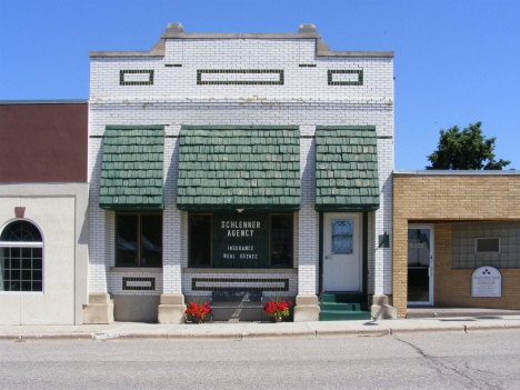 Street scene, Clarkfield Minnesota, 2014