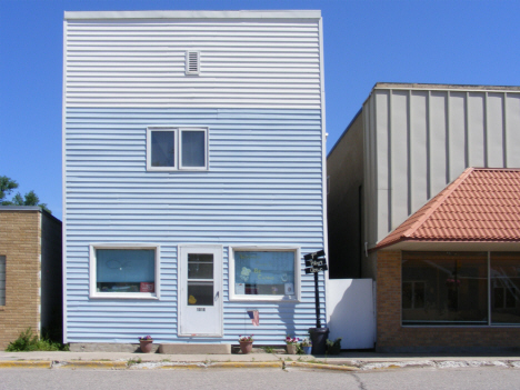 Street scene, Clarkfield Minnesota, 2014