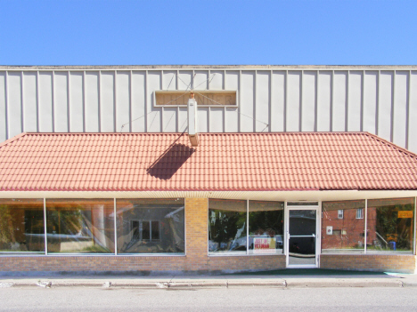 Street scene, Clarkfield Minnesota, 2014