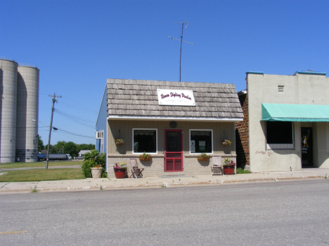 Street scene, Clarkfield Minnesota, 2014