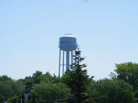 Water tower, Clarksfield Minnesota, 2014