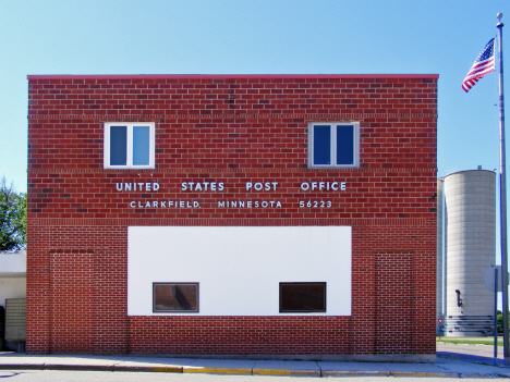Post Office, Clarksfield Minnesota, 2014