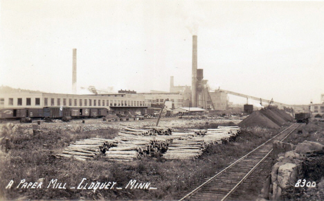 Paper Mill, Cloquet Minnesota, 1940's
