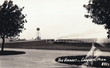 The Viaduct, Cloquet Minnesota, 1940's