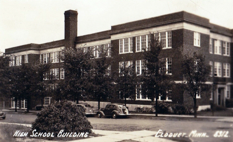 High School Building, Cloquet Minnesota, 1940's