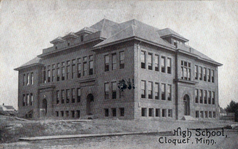 High School, Cloquet Minnesota, 1909