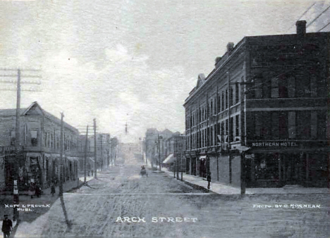 Arch Street, Cloquet Minnesota, 1906