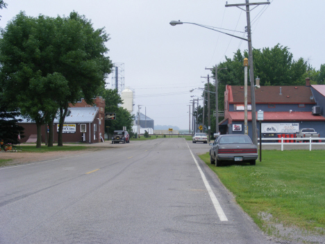 Street scene, Cobden Minnesota, 2011