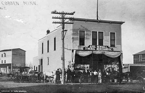 General view, Cobden Minnesota, 1900