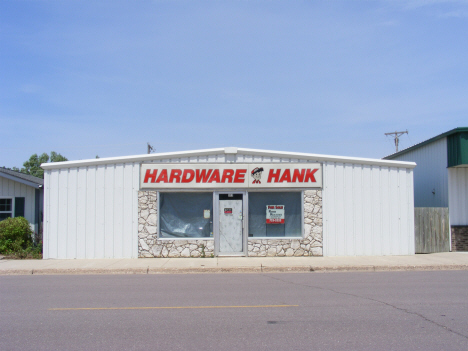 Former hardware store, Comfrey Minnesota, 2014