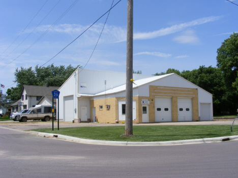 Street scene, Comfrey Minnesota, 2014