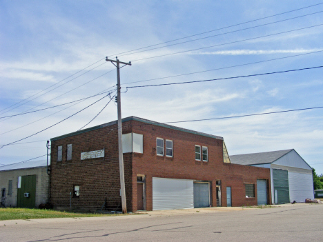 Street scene, Comfrey Minnesota, 2014