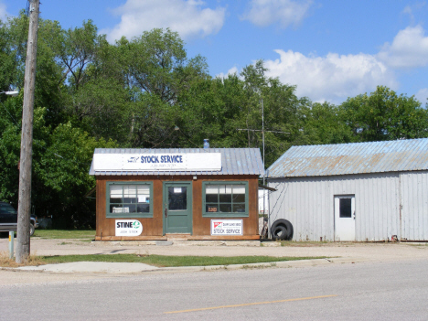 Street scene, Correll Minnesota, 2014