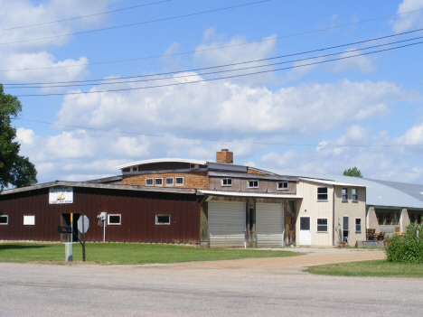 Street scene, Correll Minnesota, 2014