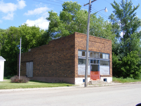 Street scene, Correll Minnesota, 2014