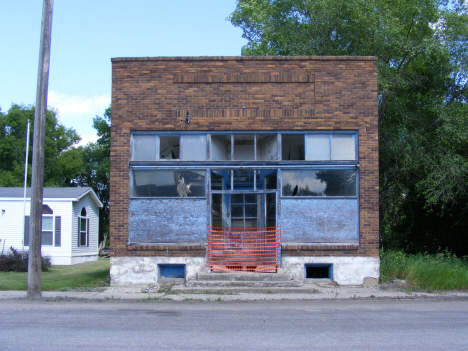 Street scene, Correll Minnesota, 2014