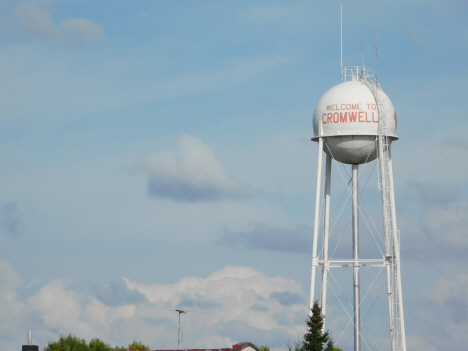 Water tower, Cromwell Minnesota, 2018