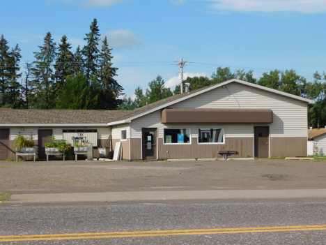 Current Food Shelf, former Trolley Diner, Cromwell Minnesota, 2018