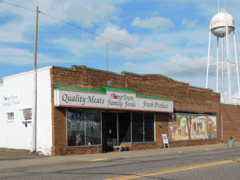 Former grocery store, Cromwell Minnesota, 2018