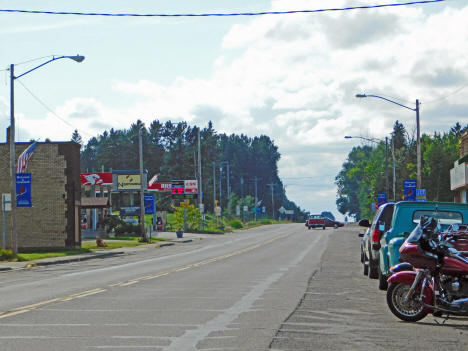 Street scene, Cromwell Minnesota, 2018