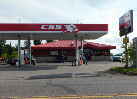 Gas station and convenience store, Cromwell Minnesota, 2018