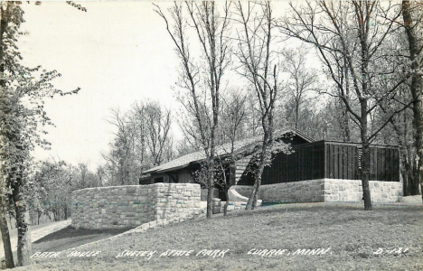 Bathhouse, Shetek State Park, Currie Minnesota, 1956