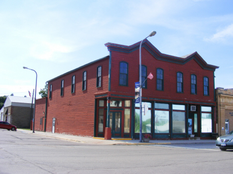 Street scene, Currie Minnesota, 2014