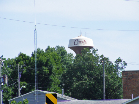 Water tower, Currie Minnesota, 2014